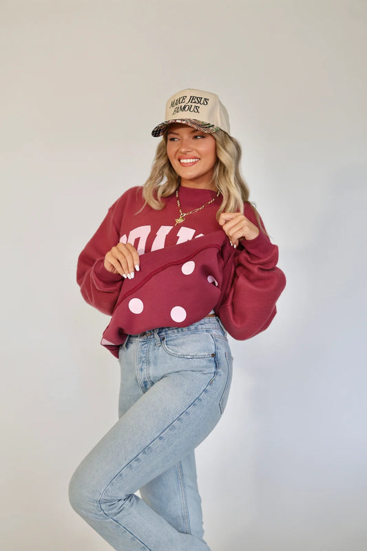 Praise God Mock Neck