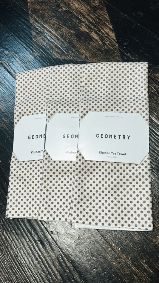 Pebble Geometry Towel