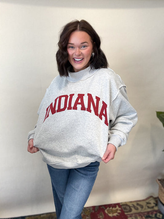 Indiana Reversible Crewneck