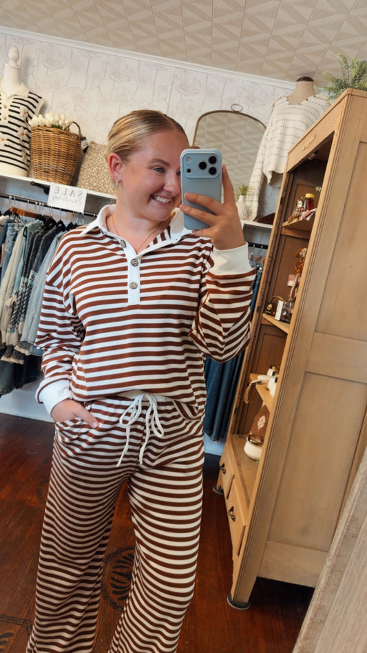 Taylor Striped Set