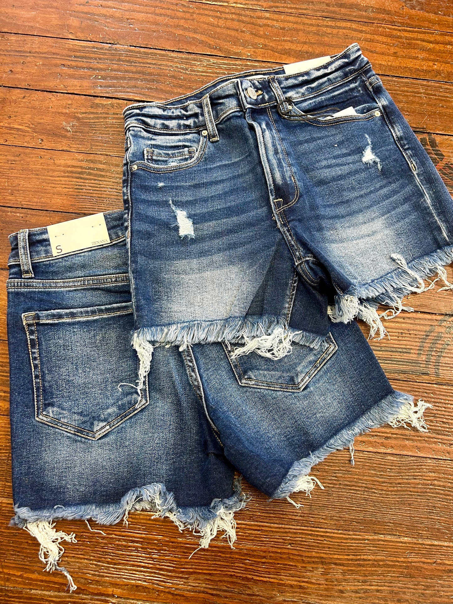 Dark Wash Shorts