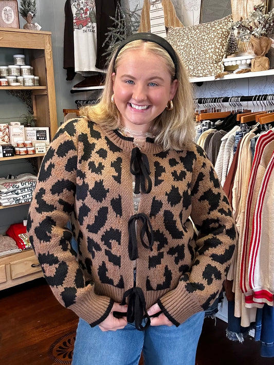 Leopard Print Sweater