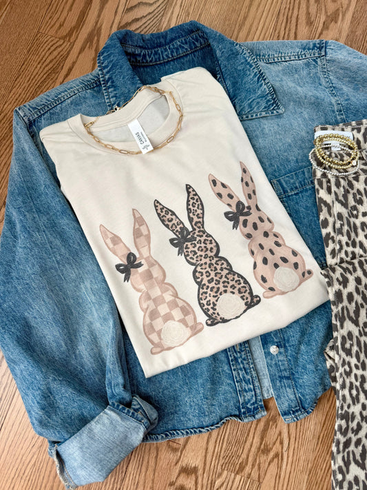 Cheetah Bunny Tee