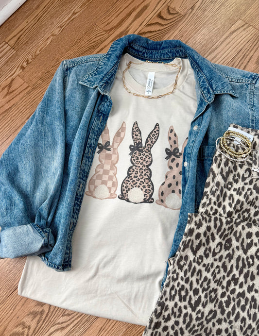 Cheetah Bunny Tee