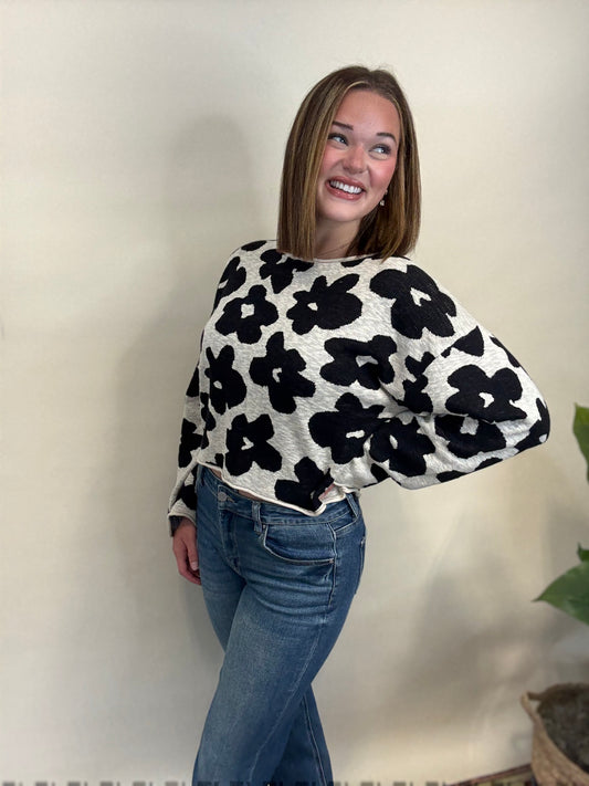 Floral Sweater