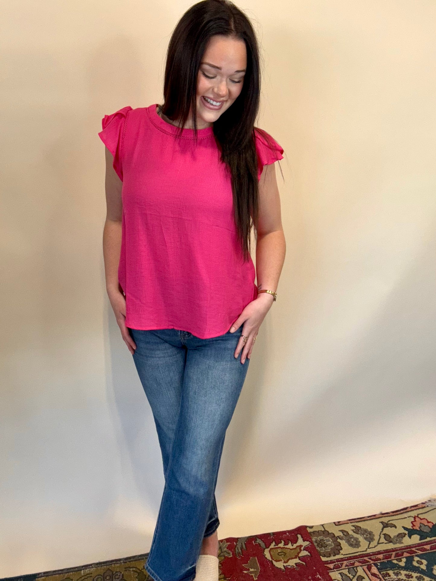 Tulip Ruffle Tank