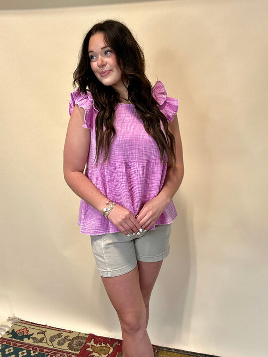 Savannah Ruffle Tank