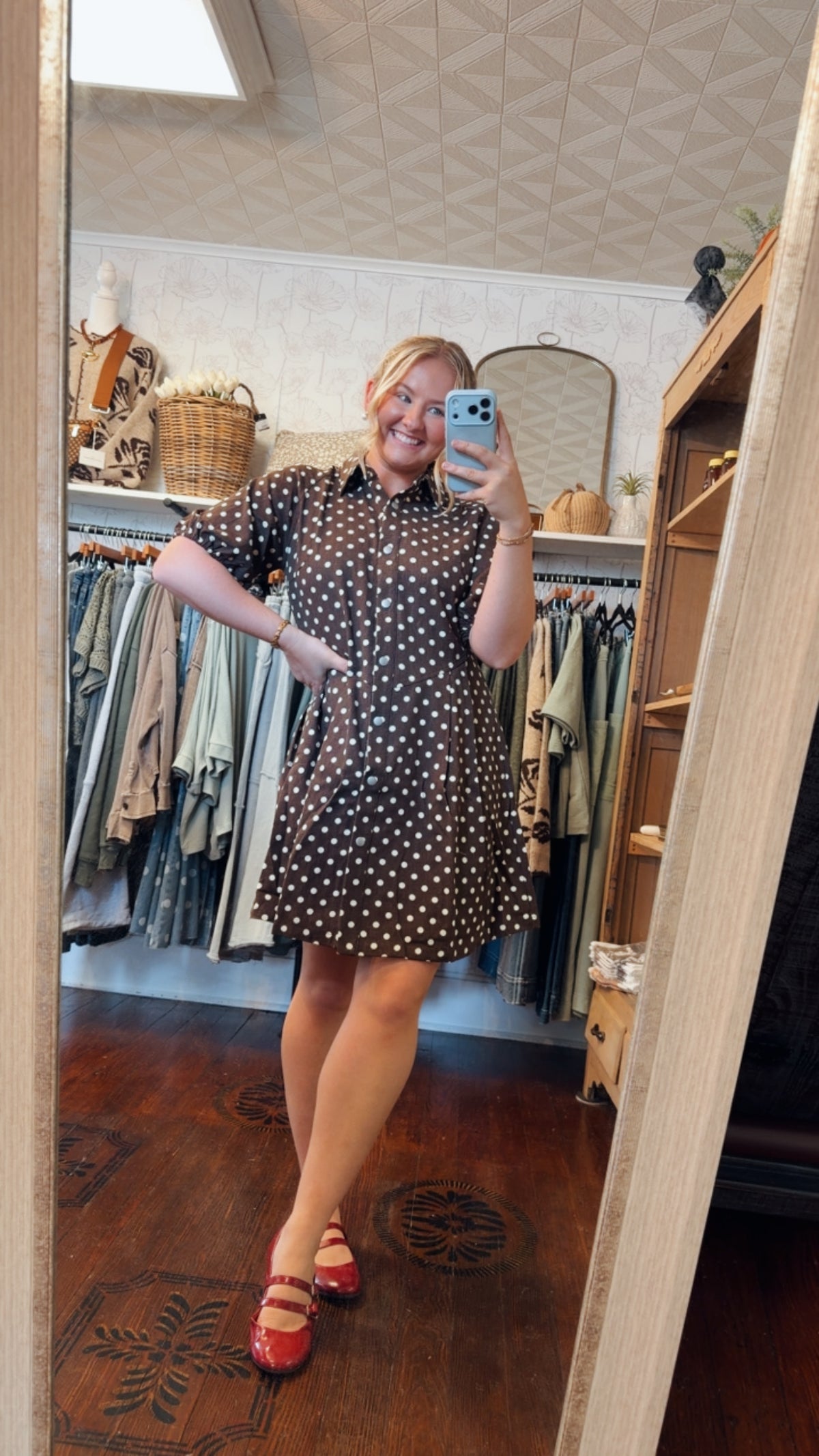 Gracie Polka Dot Dress