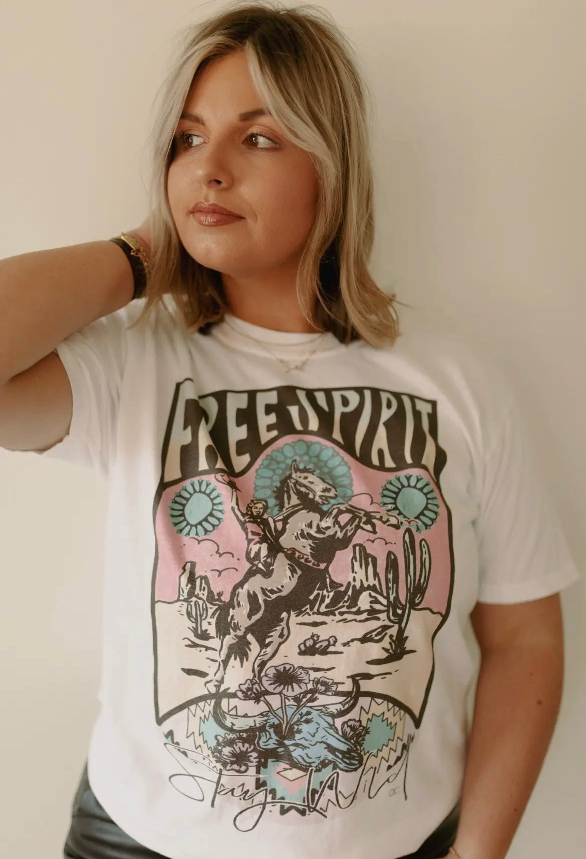 Free Spirit, Stay Wild Graphic Tee