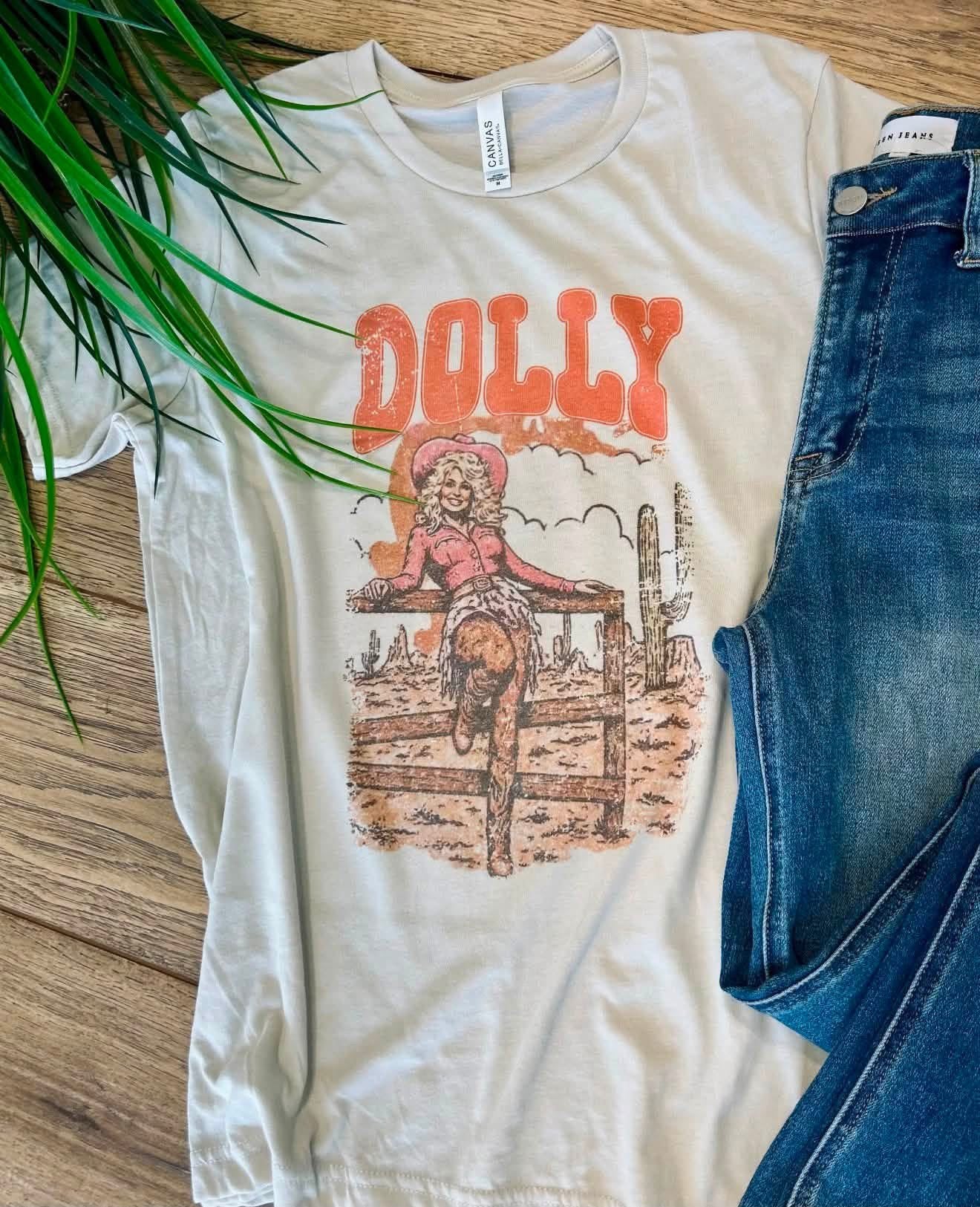 Country Dolly Graphic Tee (giveback)- Made to roder