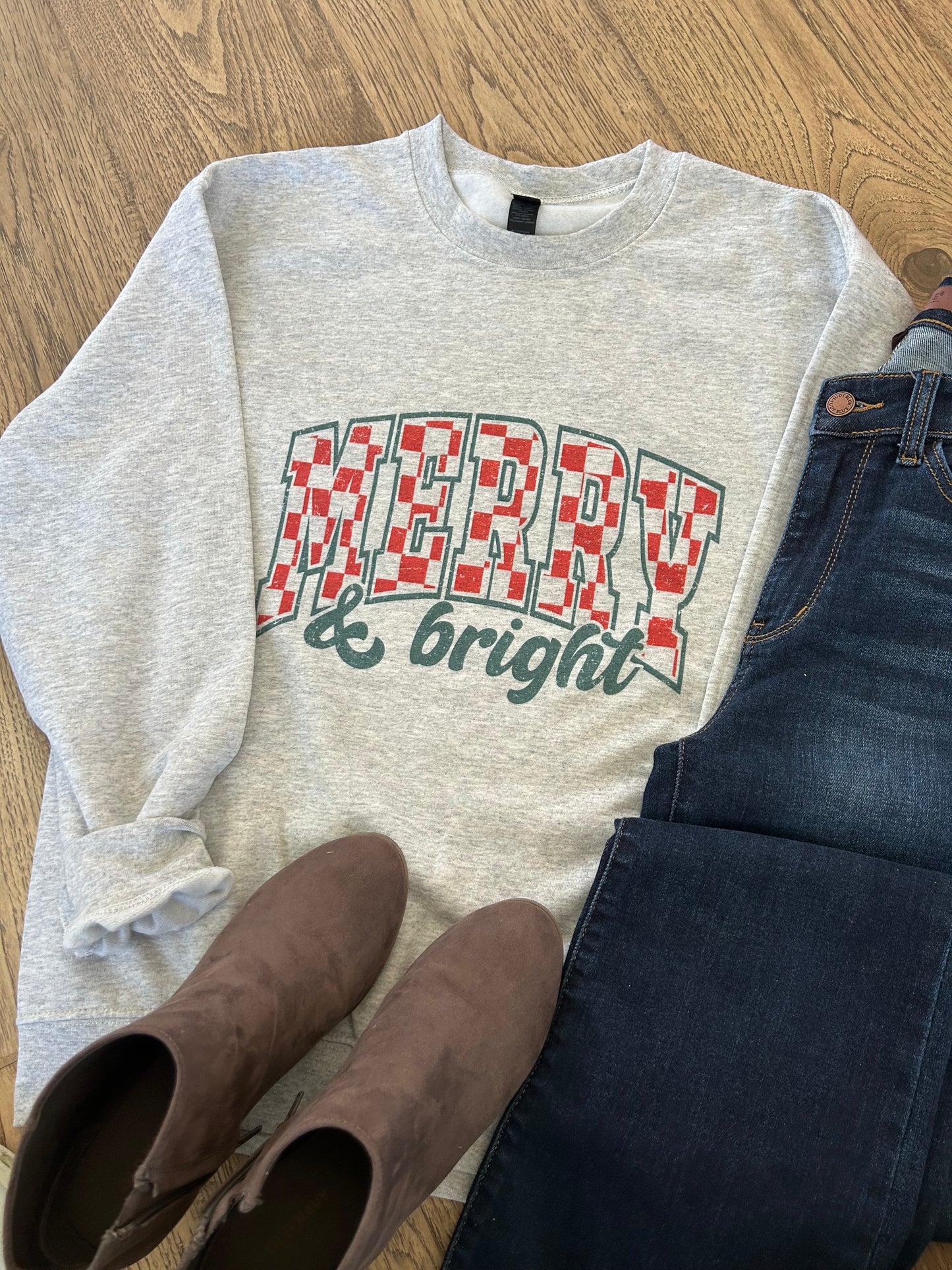 Merry and Bright Crewneck