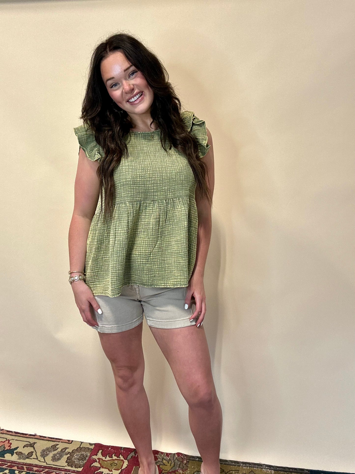 Savannah Ruffle Tank