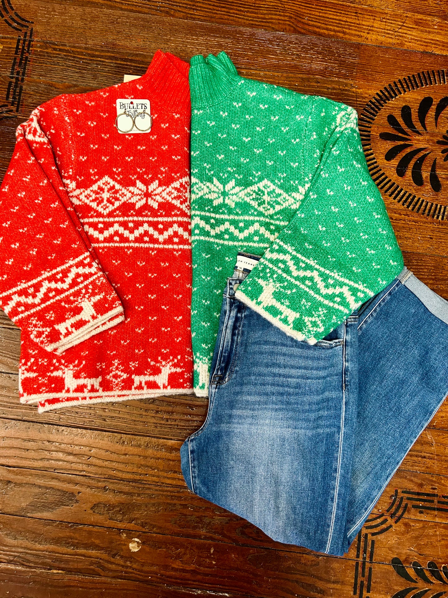 Curvy Holiday Sweater