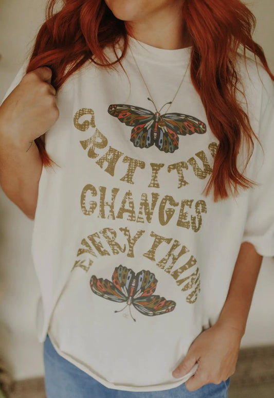 Gratitude Changes Everything Graphic Tee