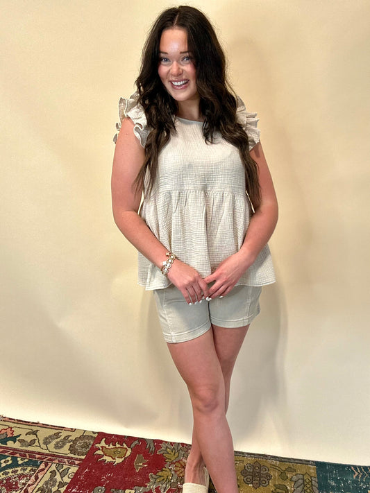 Savannah Ruffle Tank
