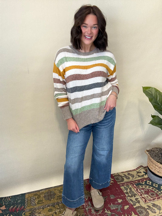 Harvest Stripes Sweater