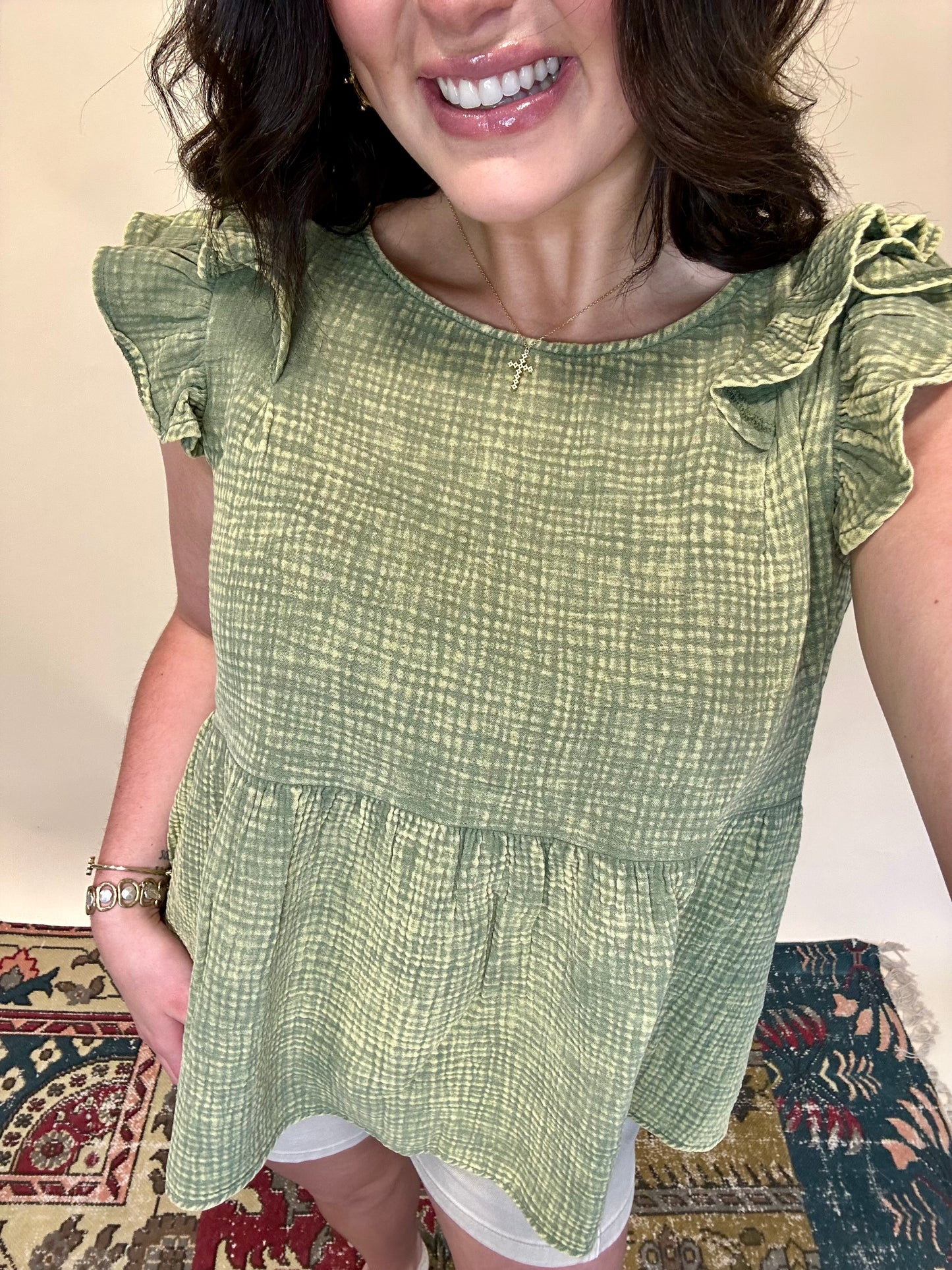 Savannah Ruffle Tank