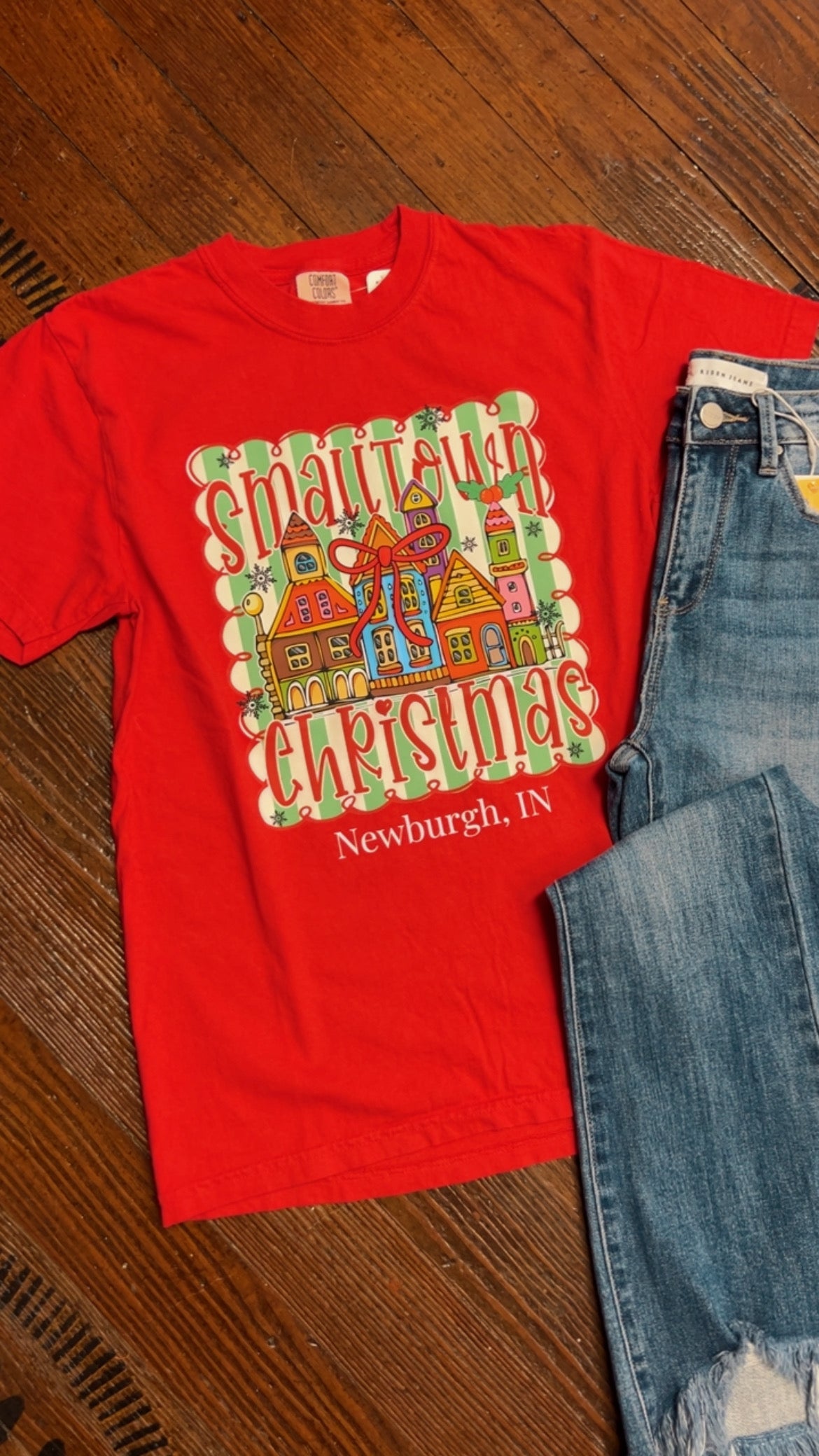 Small Town Christmas Tee