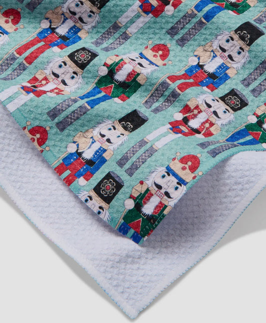 Nuts Cracking Geometry Towel