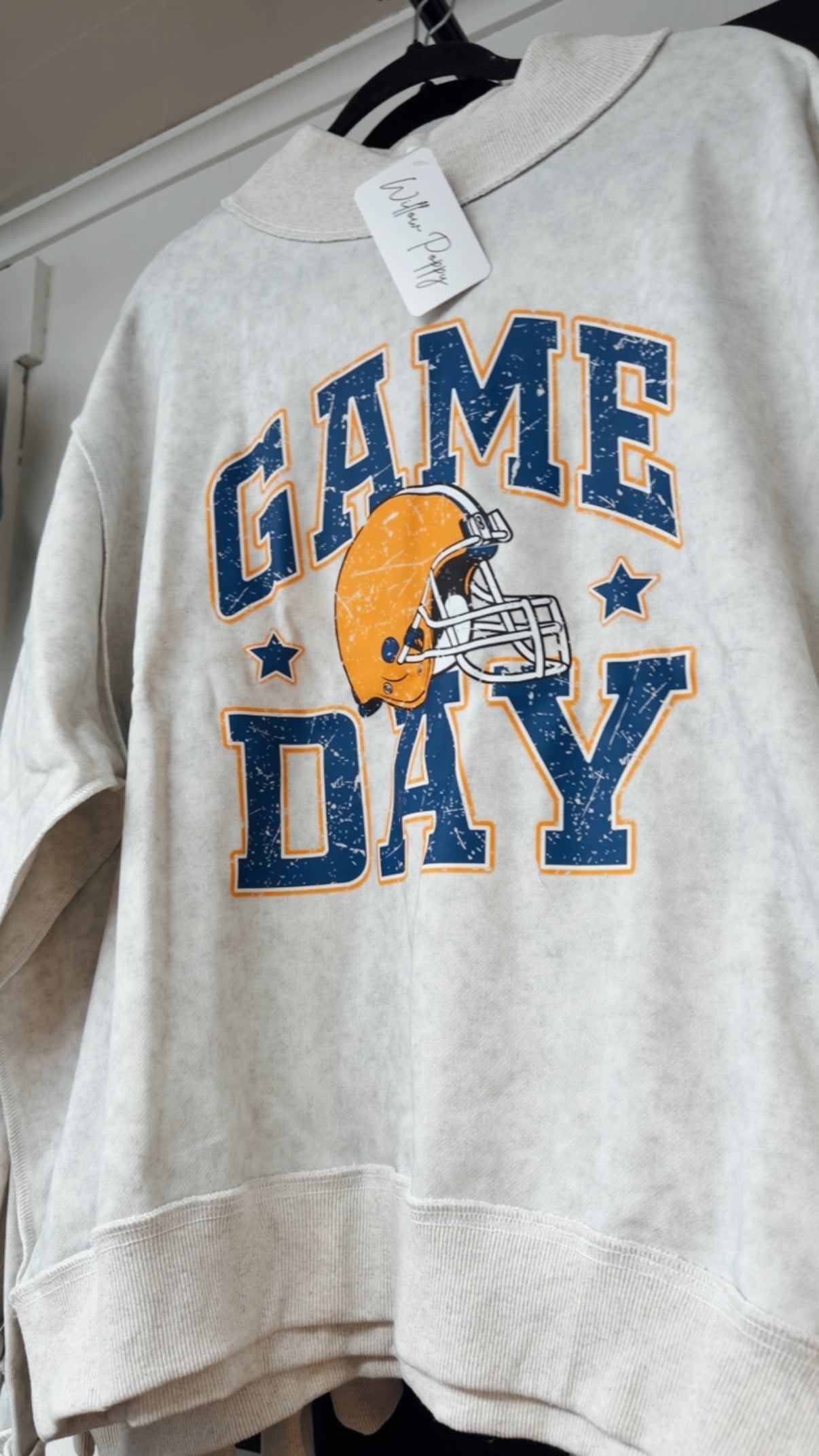 Game Day Mockneck