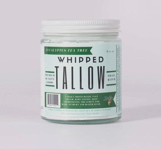 Eucalyptus 9oz Whipped Tallow