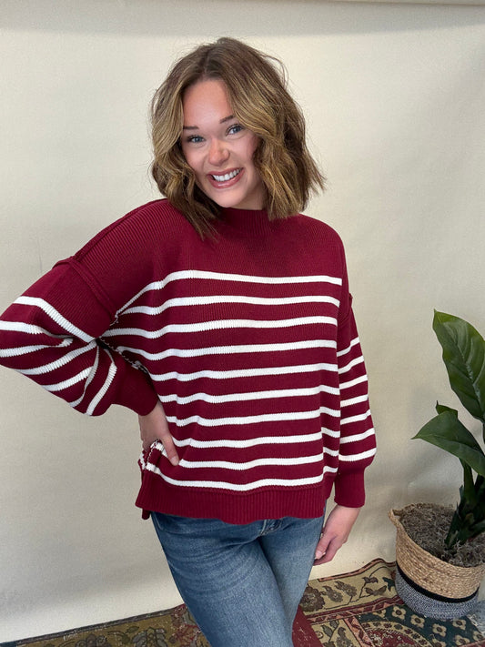 Abigail Striped Sweater