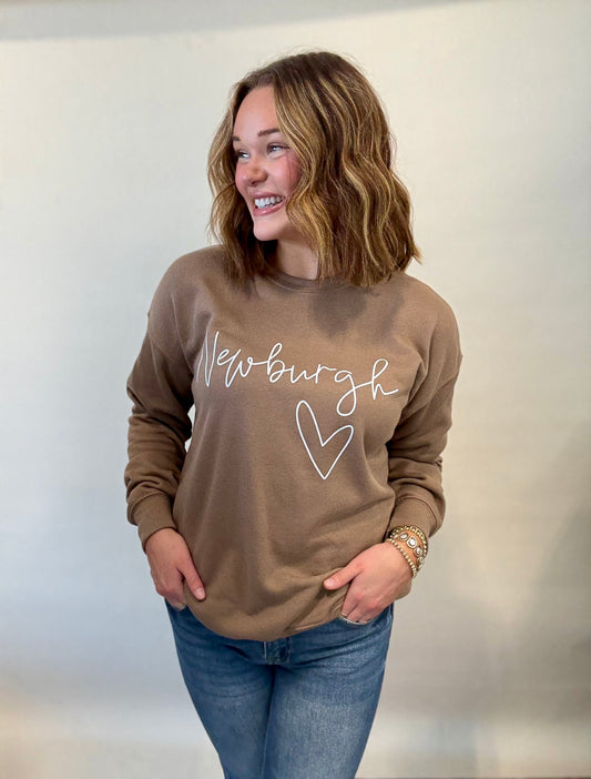 Mocha Newburgh Crewneck