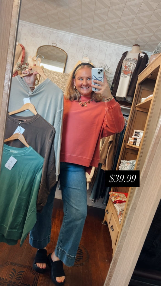 Poppy Oversized Pullover