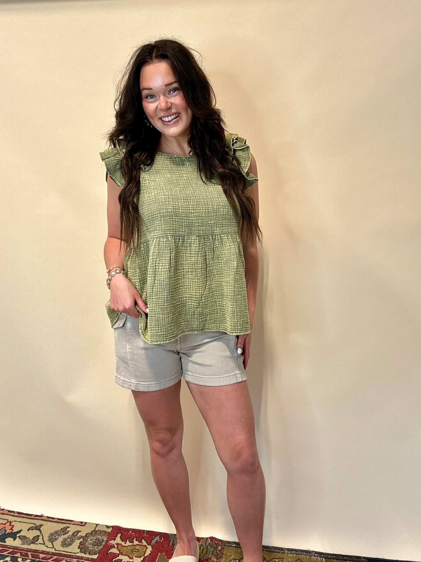 Savannah Ruffle Tank