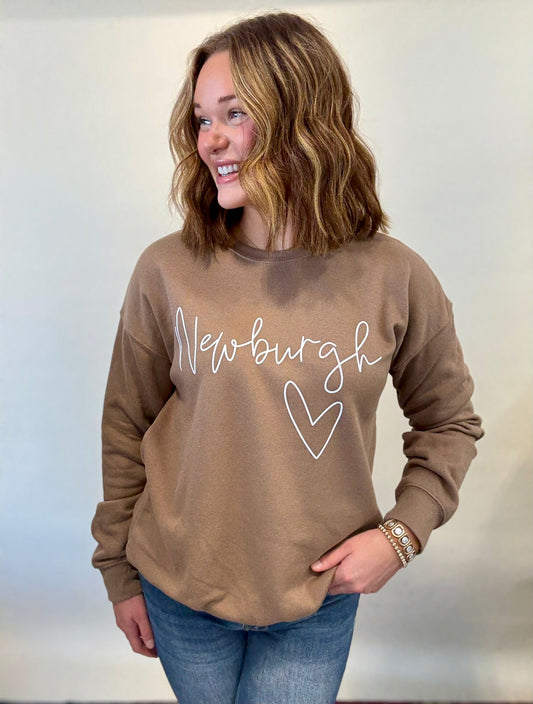 Mocha Newburgh Crewneck
