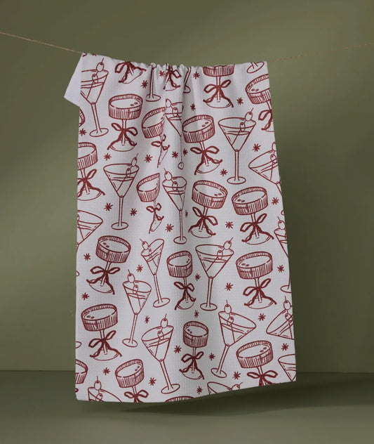 Soiree Geometry Towel