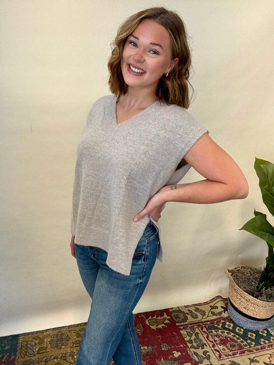 Taupe Ivy Vest