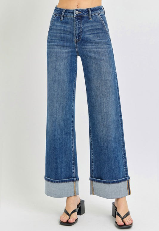 Risen Cuffed Denim