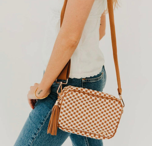 Woven Crossbody Bag