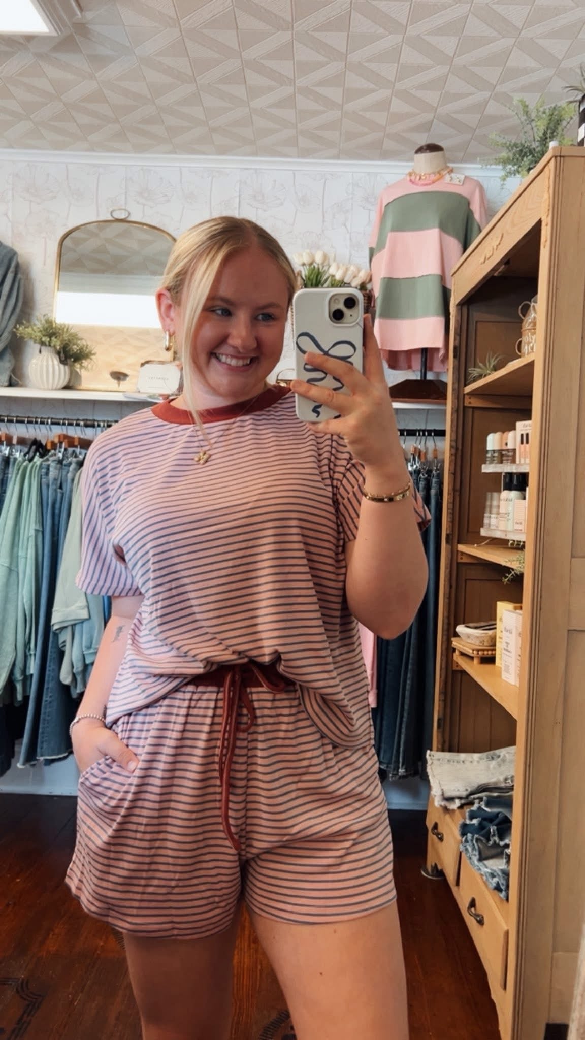 Lauren Striped Set