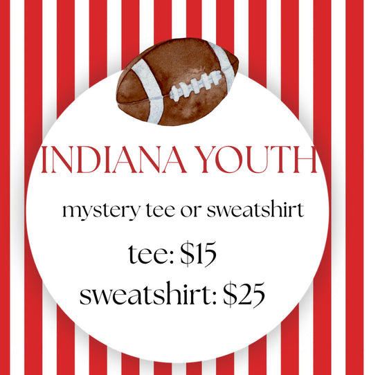 YOUTH mystery Indiana Tee or Sweatshirt