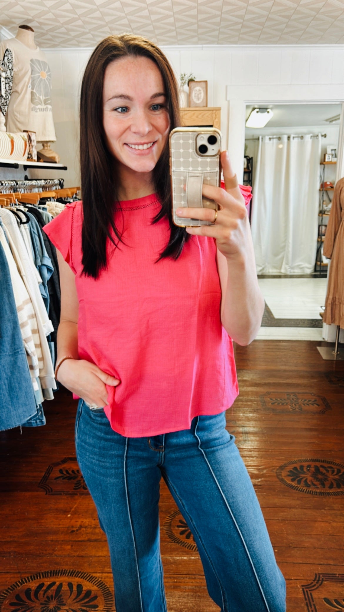 Tulip Ruffle Tank