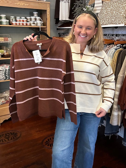 Ivory Sunday Brunch Sweater