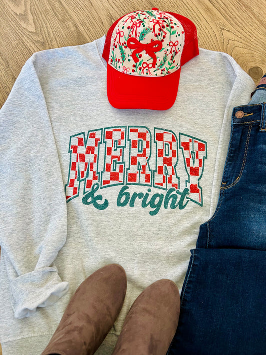 Merry and Bright Crewneck