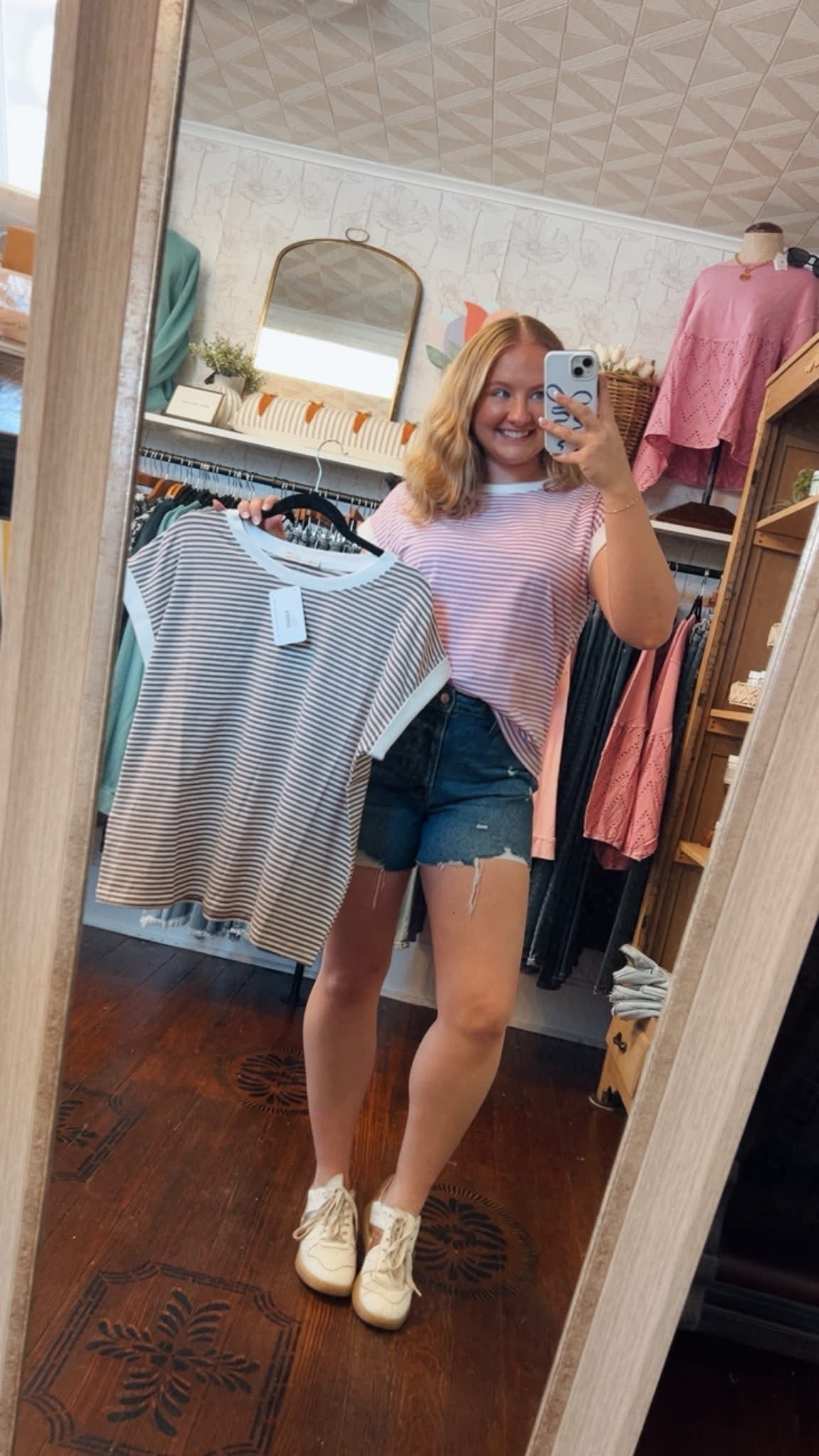 Gracie Stripe Top