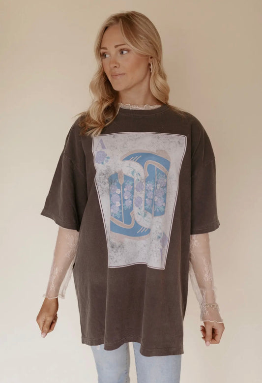 Cowgirl Cards Graphic Tee