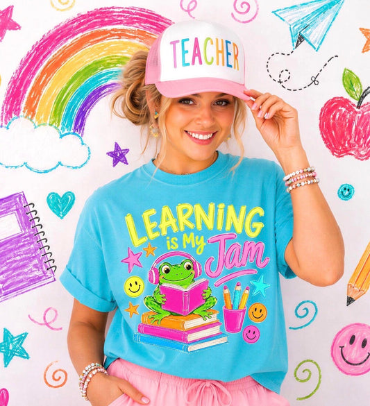 Learning is my Jam Graphic Tee