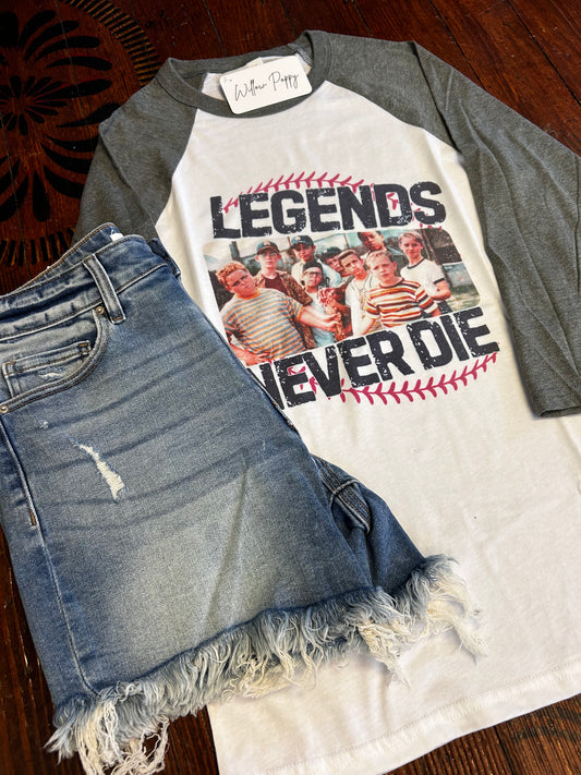 Baseball Style Legends Tee