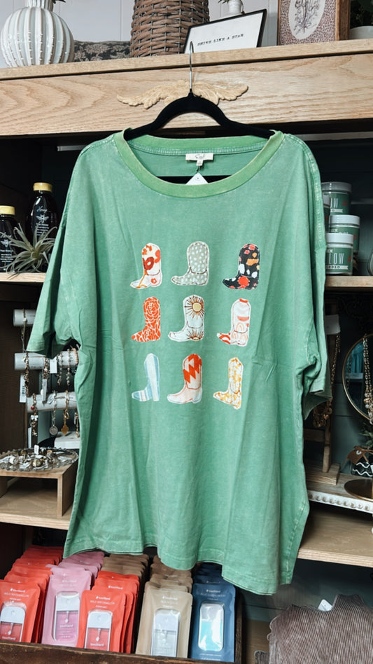 Cowgirl Boots Tee