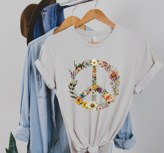 Peace Graphic Tee- Made to Order