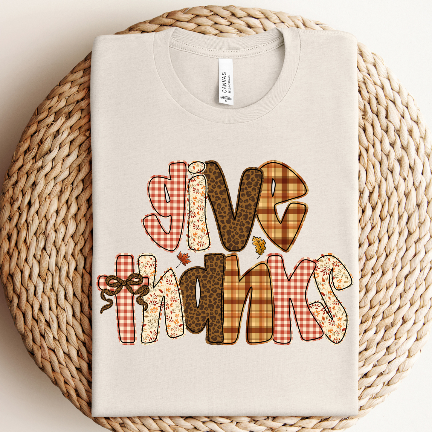 Give Thanks Graphic Tee/Crewneck- MONDAY SALE