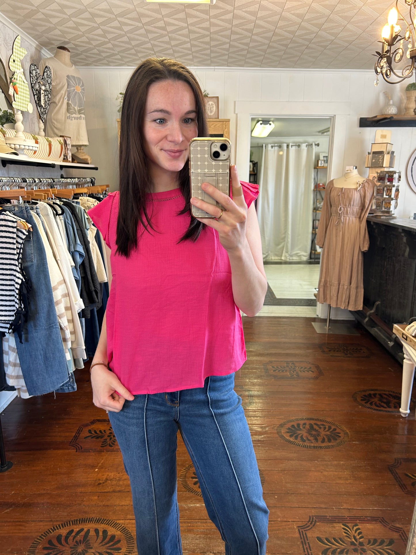 Tulip Ruffle Tank