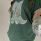 Floral Cowgirl Boots Graphic Tee