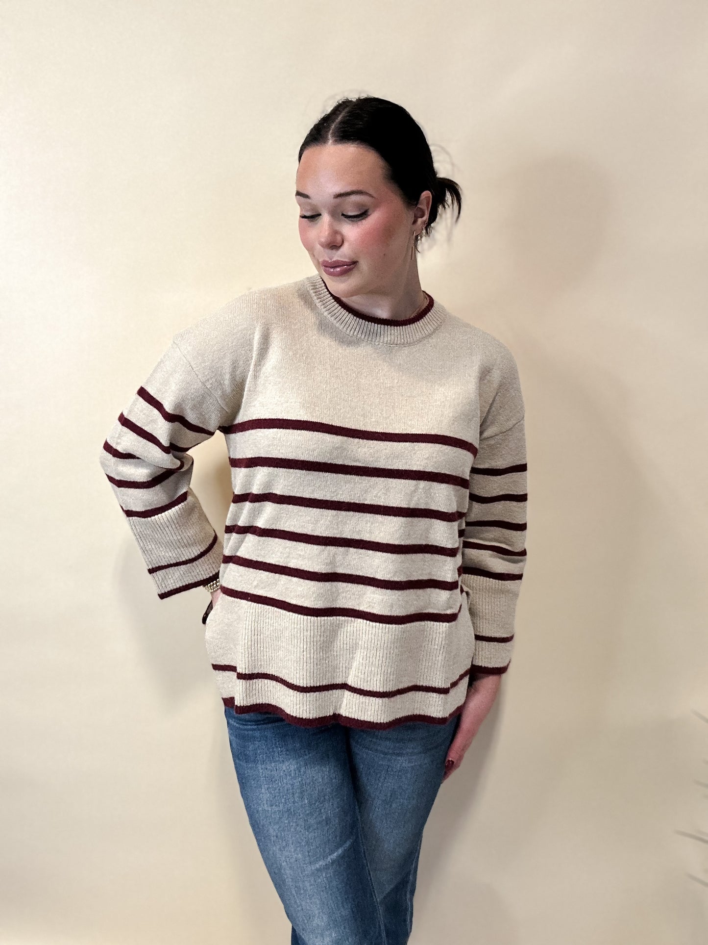 Emma Stripe Sweater