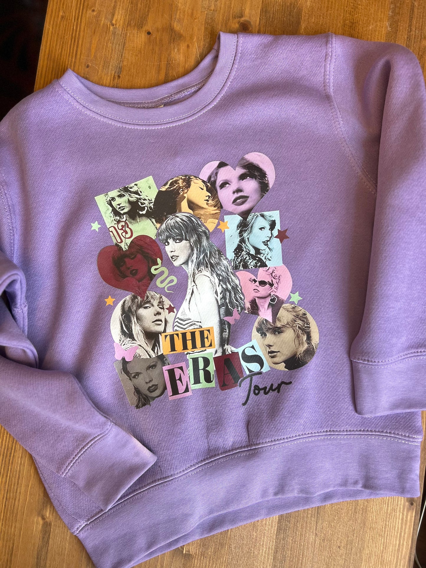 Lavender Swiftie Toddler Crewneck